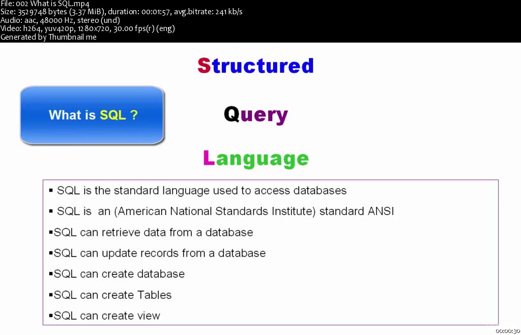 Introduction to Data Analysis and Reporting with SQL