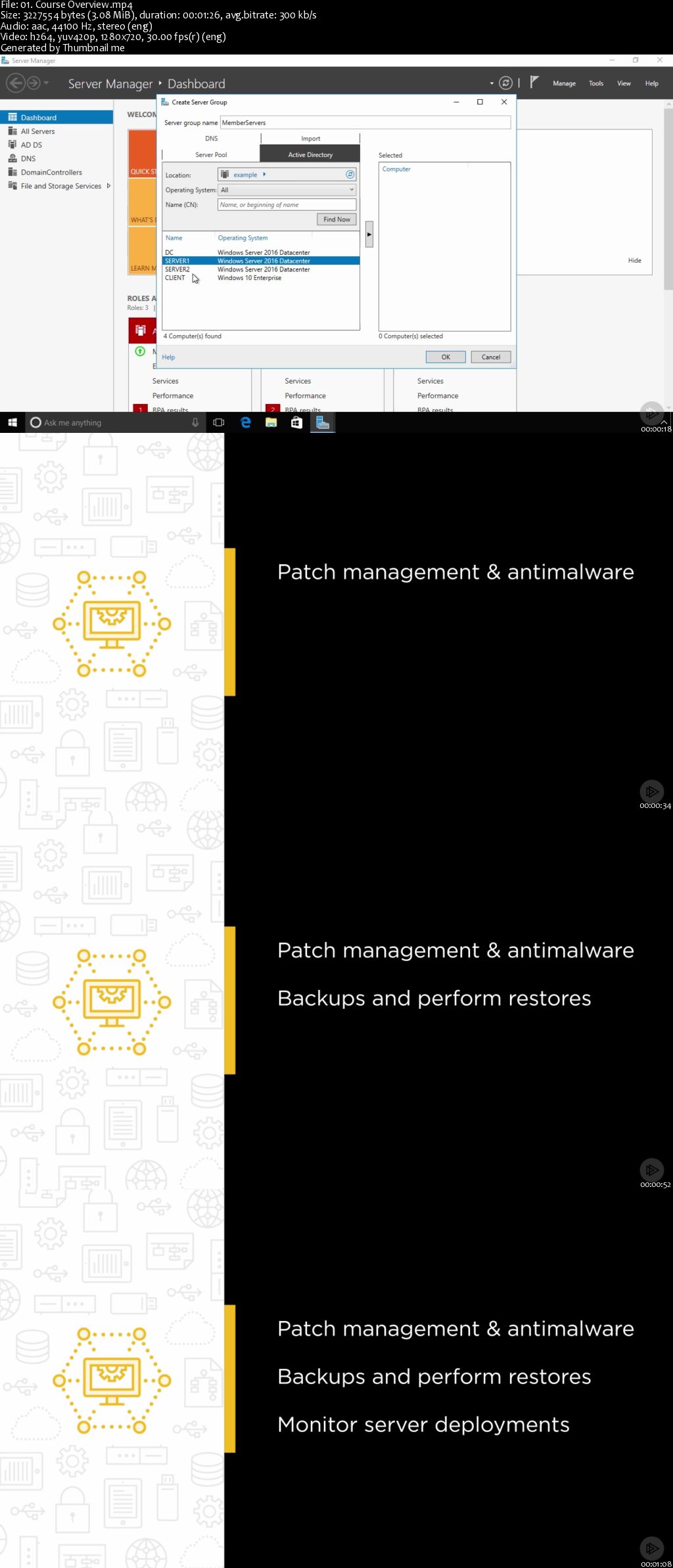 Maintaining and Monitoring Windows Server 2016