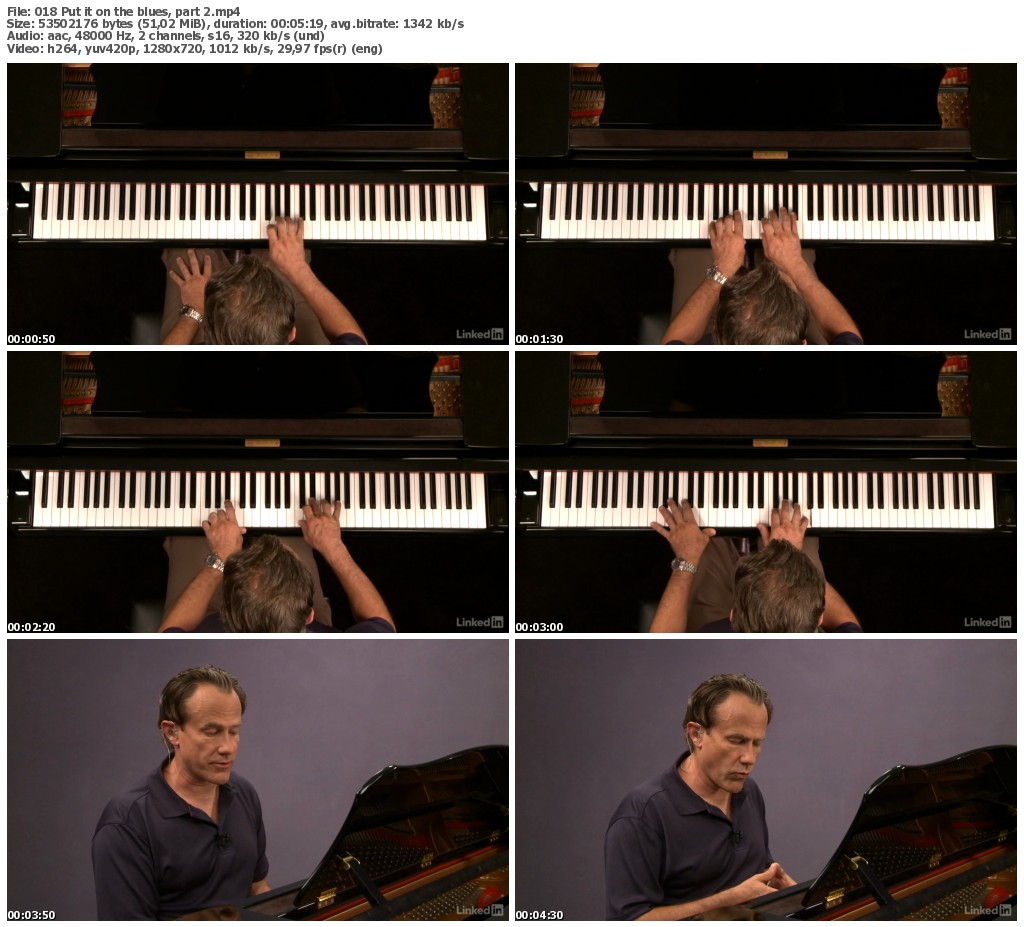 Lynda - Jazz Piano Lessons: 1 Fundamentals