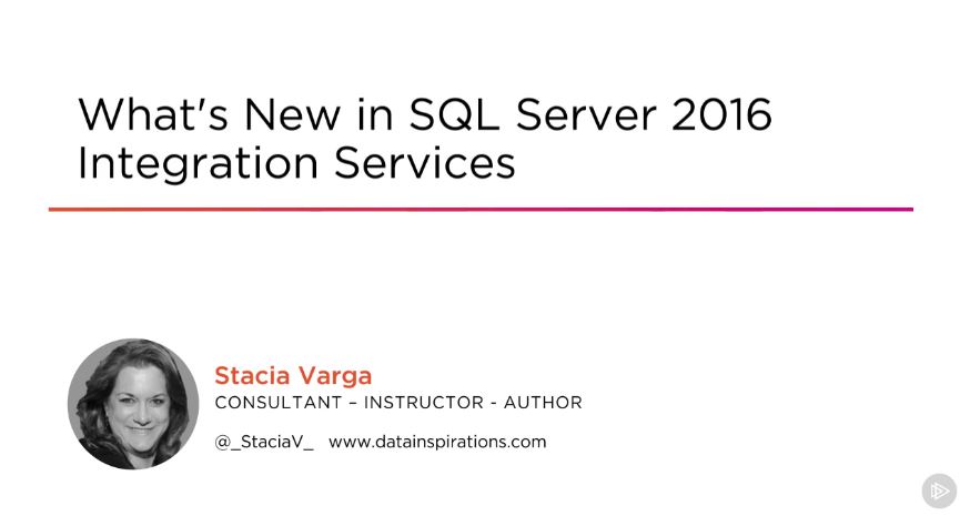 What's New in SQL Server 2016 Integration Services