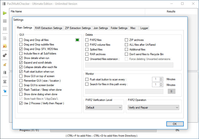 Par2MultiChecker Ultimate Edition 2.21