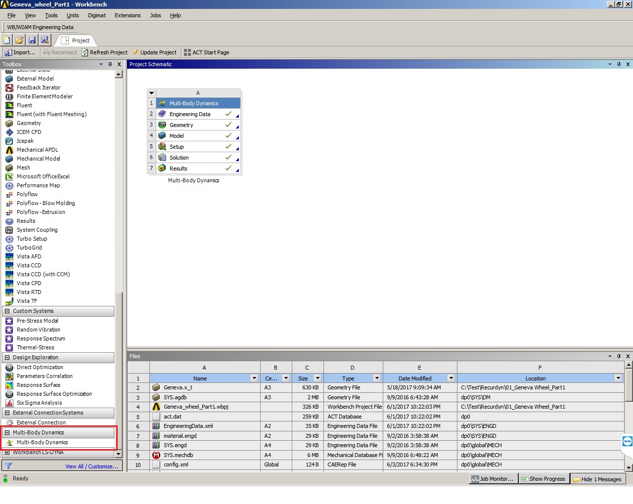 FunctionBay Multi-Body Dynamics for ANSYS 18.x