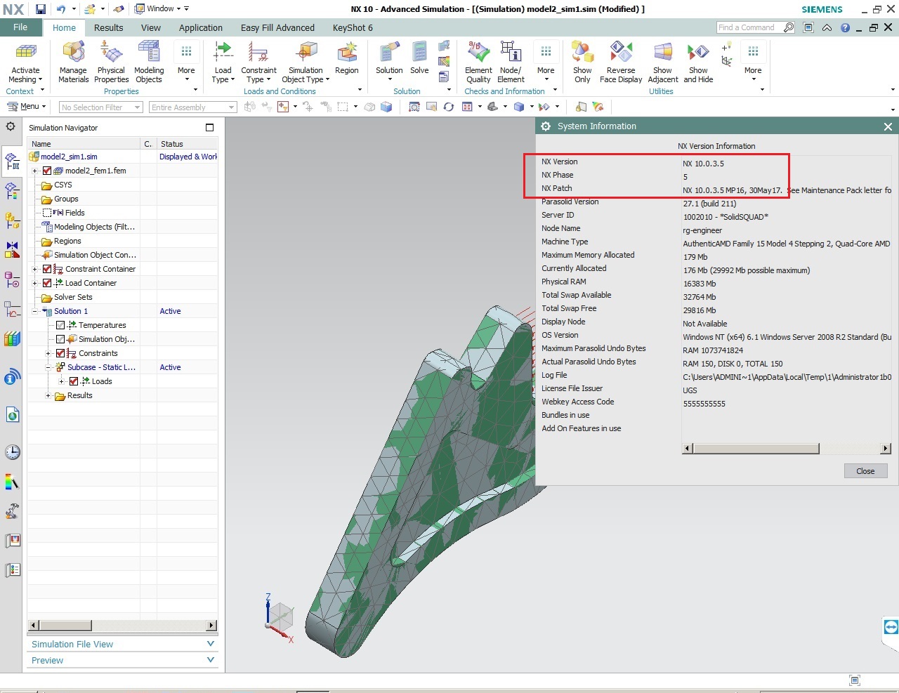 Siemens PLM NX 10.0.3 MP16 Update