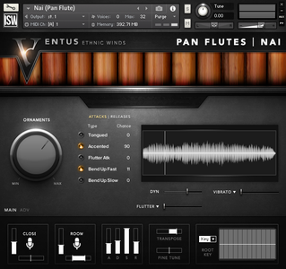 Impact Soundworks Ventus Ethnic Winds Pan Flutes KONTAKT