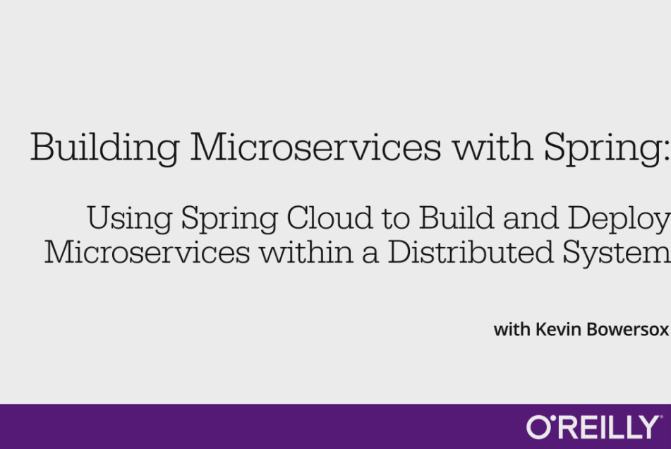 Building Microservices with Spring