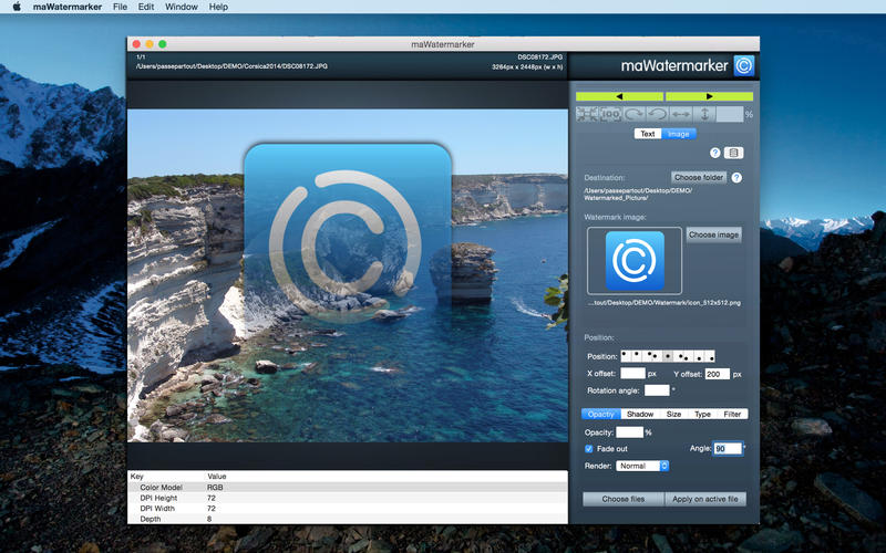 maWatermarker 1.3.0 Mac OS X