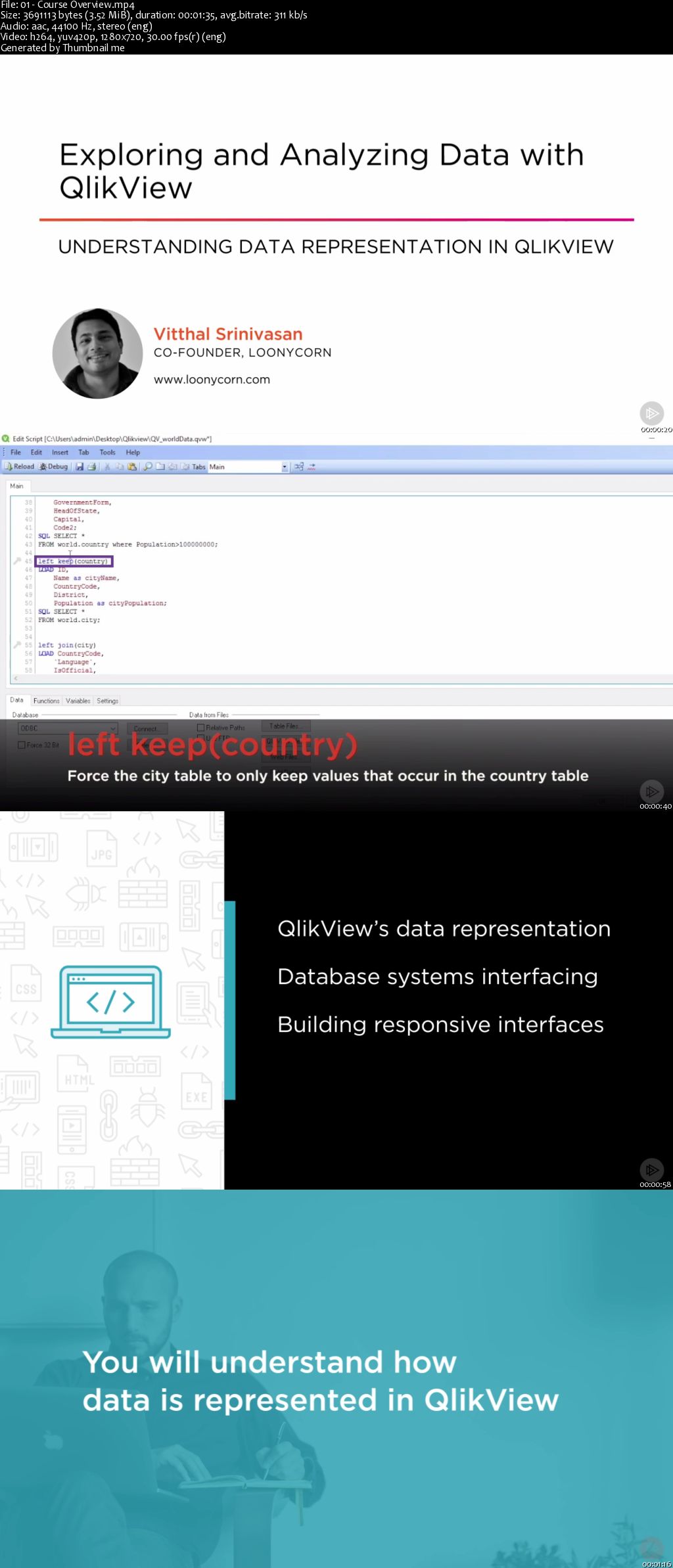 Exploring and Analyzing Data with QlikView