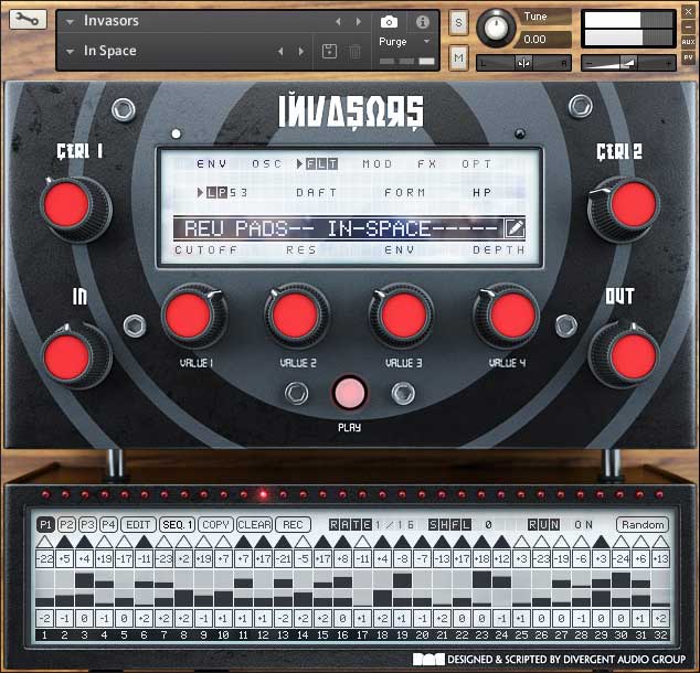 Divergent Audio Group Invasors KONTAKT