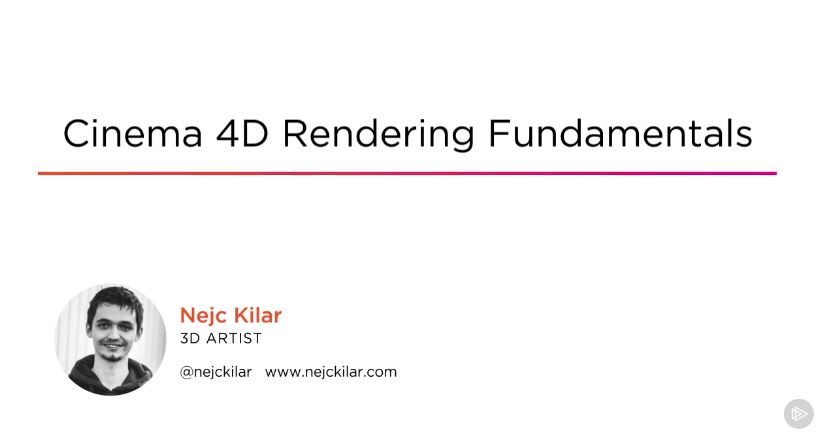 Cinema 4D Rendering Fundamentals