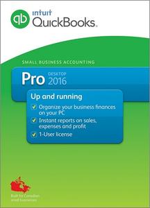 Intuit QuickBooks Pro 2016 R11 Canadian Edition