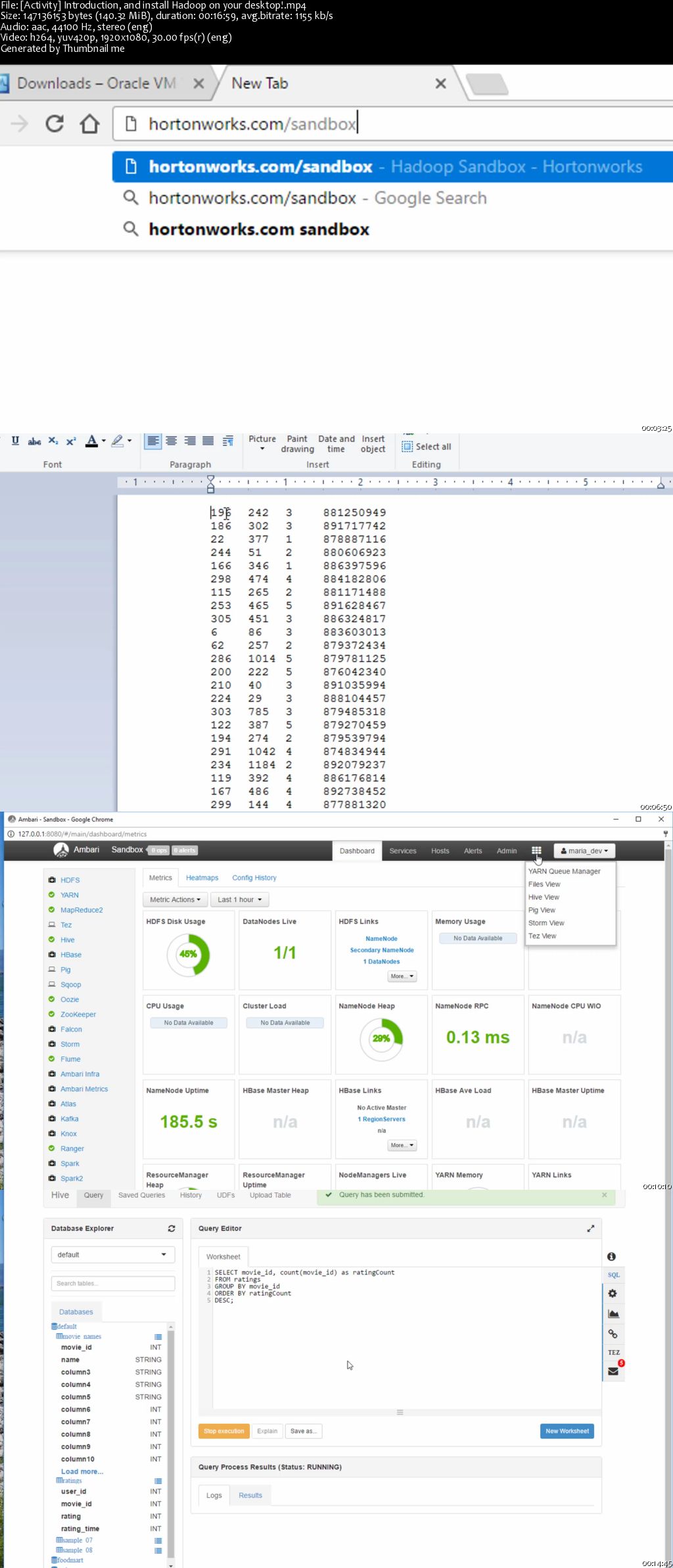 The Ultimate Hands-on Hadoop