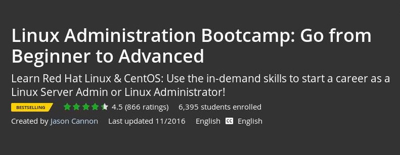 Linux Administration Bootcamp: Go from Beginner to Advanced