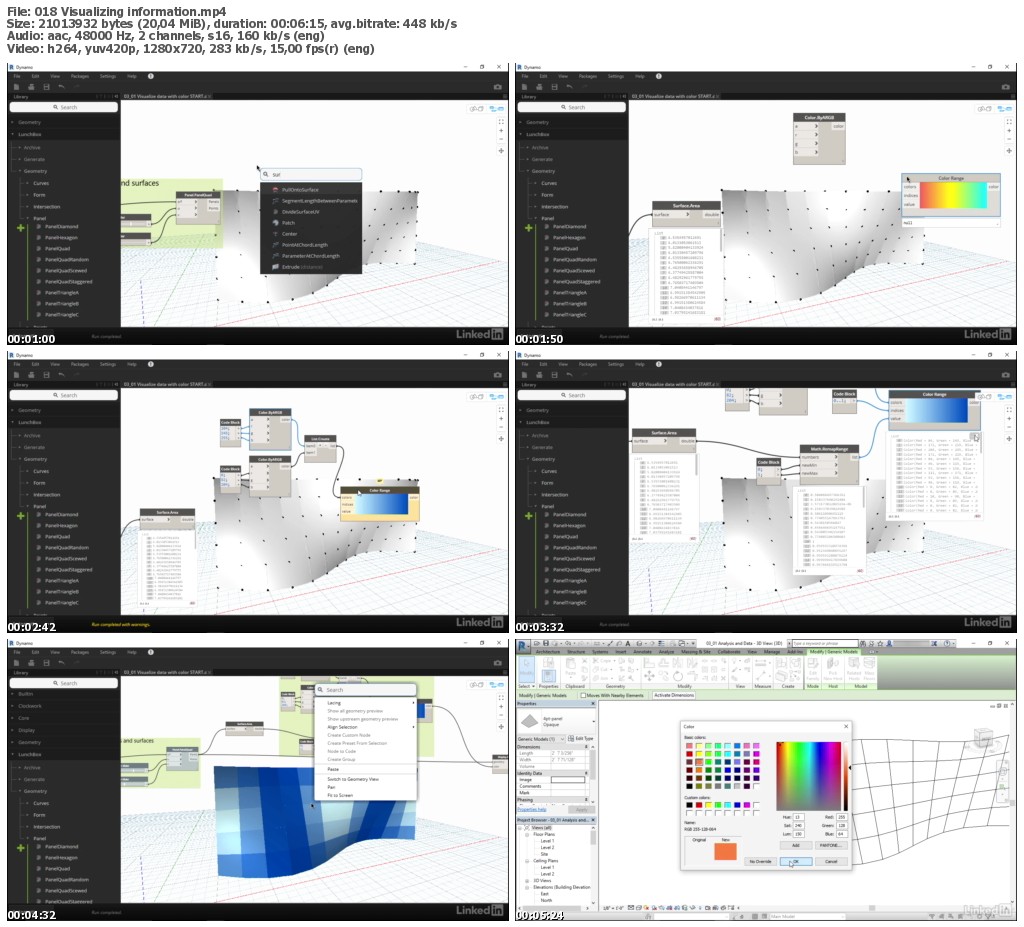 Lynda - Paneling with Dynamo for Revit