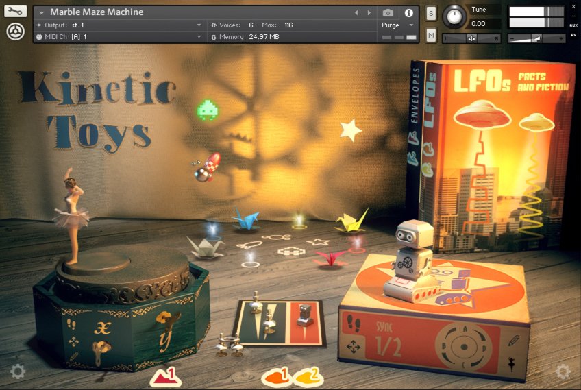 Native Instruments Kinetic Toys KONTAKT