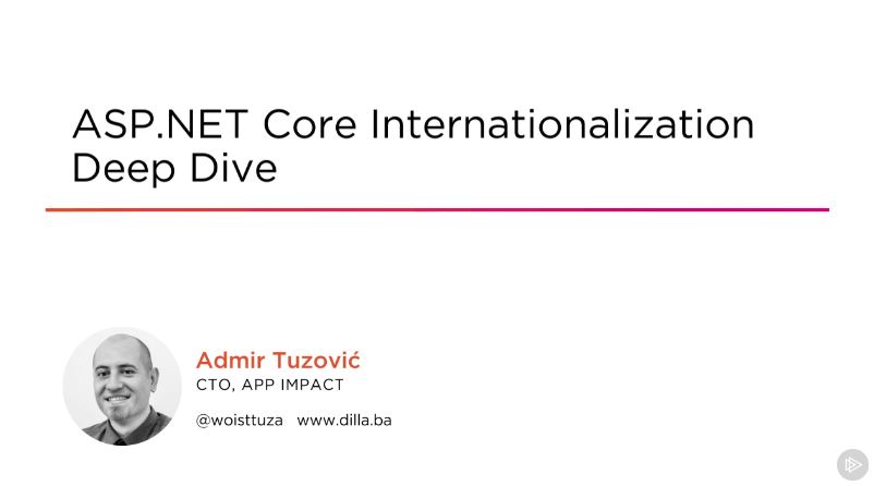 ASP.NET Core Internationalization Deep Dive