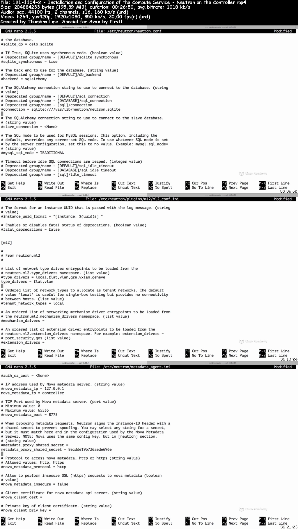 Linux Academy - Deploy and Manage OpenStack on Ubuntu - Newton