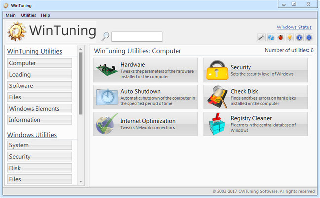 WinTuning Utilities 1.4