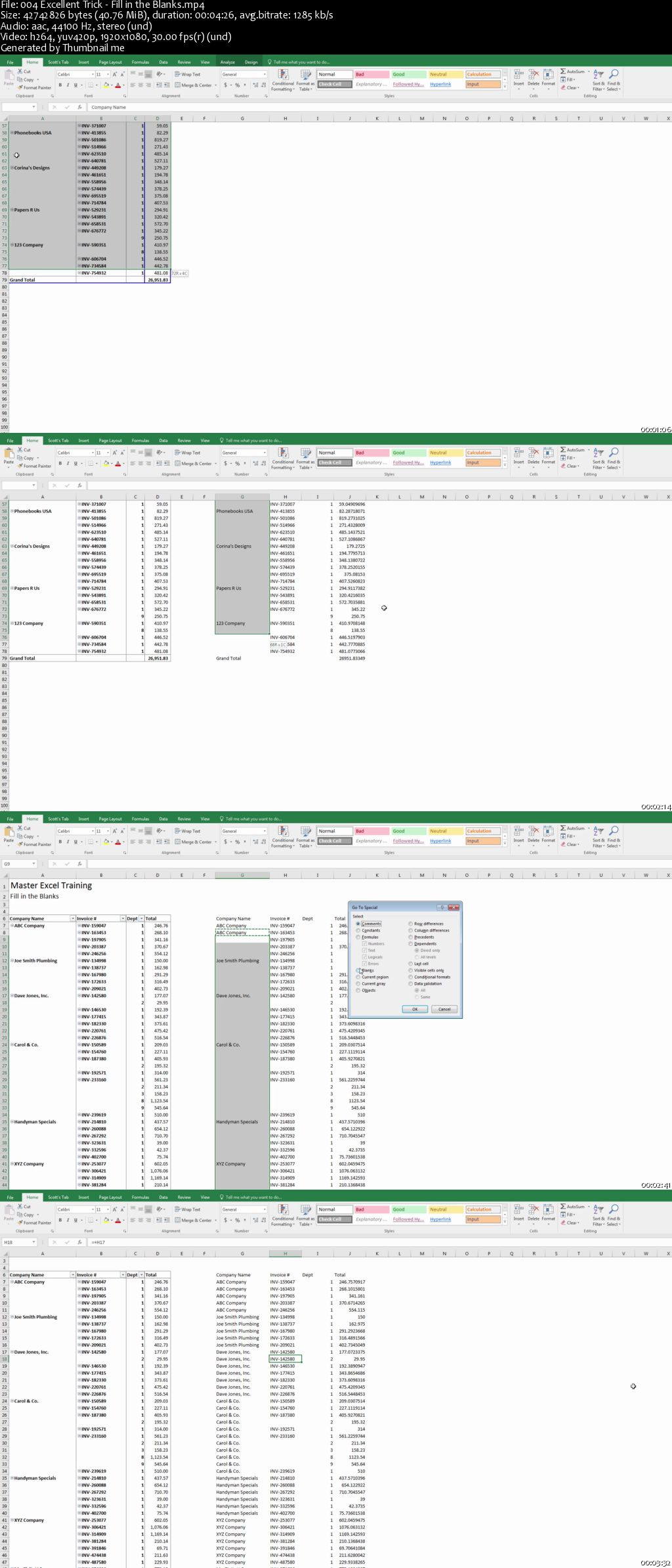 Master Excel Formulas Tips & Tricks