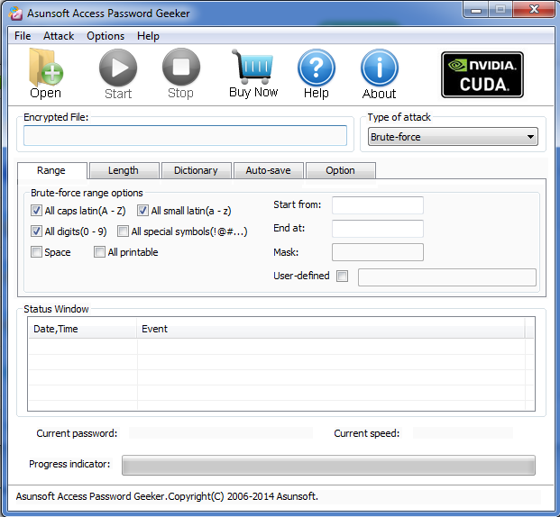 Asunsoft Access Password Geeker 4.0