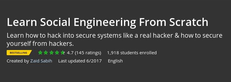 Udemy - Learn Social Engineering From Scratch