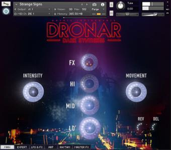 Gothic Instruments DRONAR Dark Synthesis KONTAKT