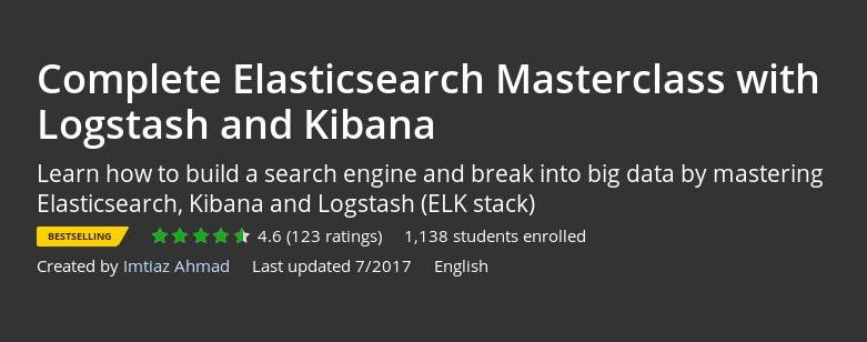 Udemy - Complete Elasticsearch Masterclass with Logstash and Kibana