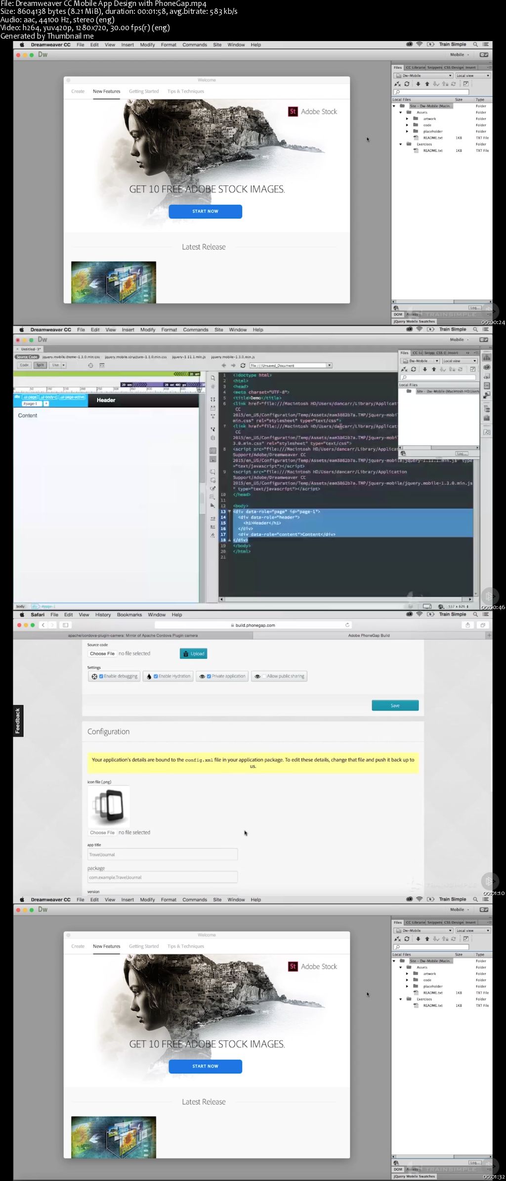 Dreamweaver CC Mobile App Design with PhoneGap