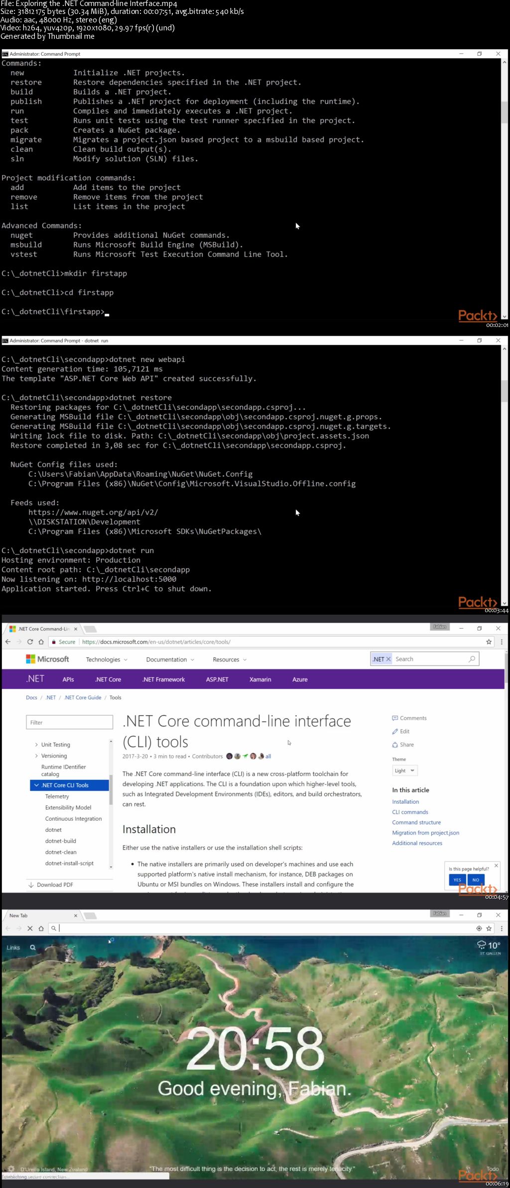 RESTful Web services with ASP.NET Core