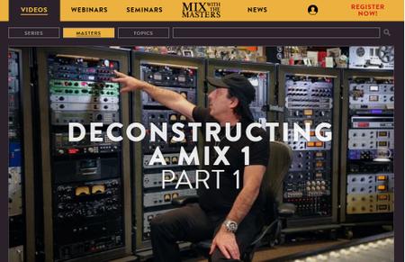 Mix With The Masters – Deconstructing a Mix 1 with Chris Lord Alge (2017)