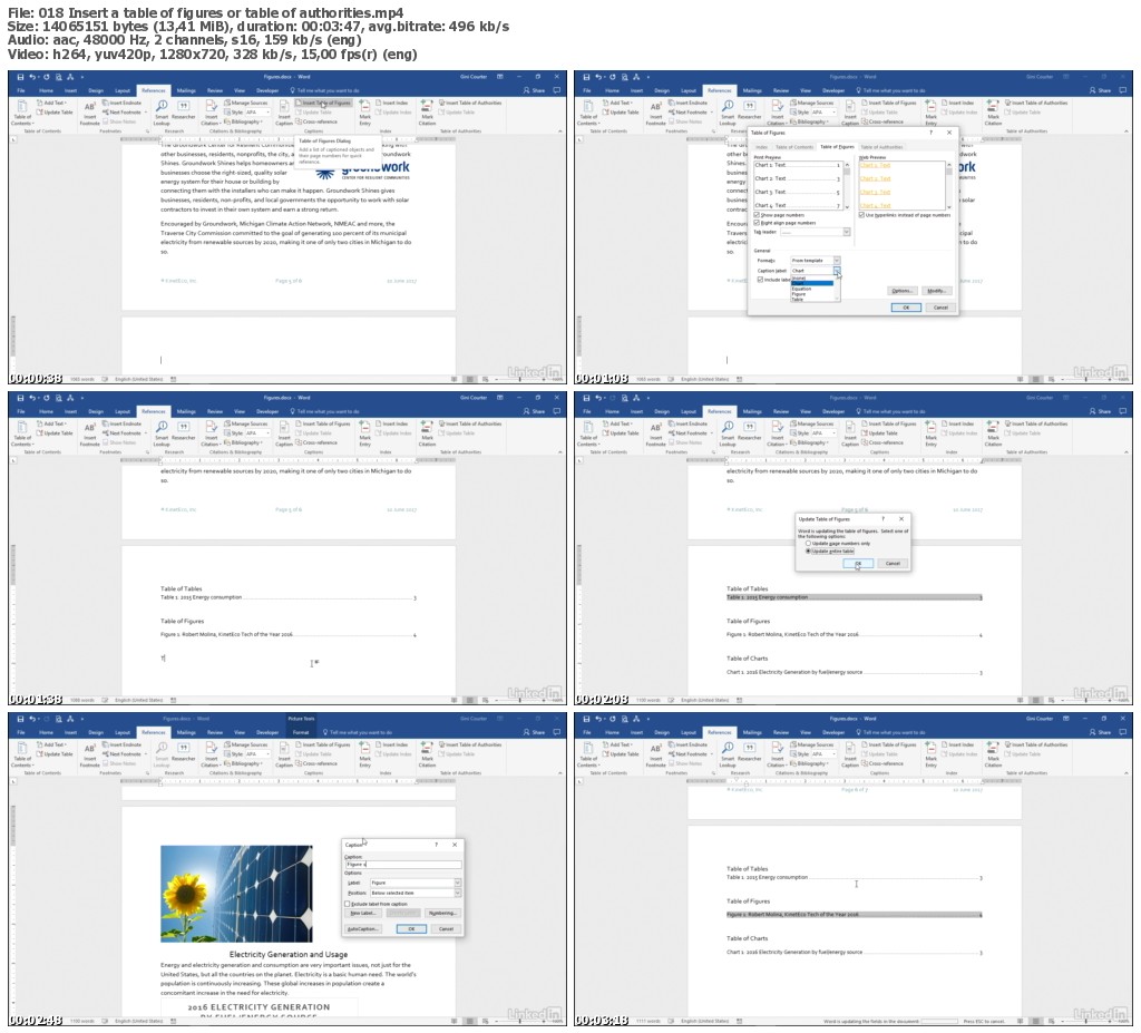 Lynda - Creating Reports in Word 2016