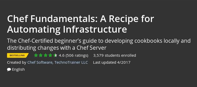 Udemy - Chef Fundamentals: A Recipe for Automating Infrastructure