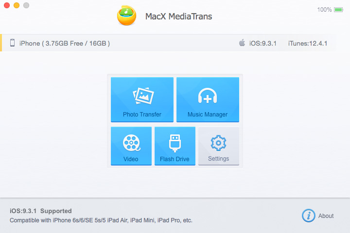 MacX MediaTrans 4.0 Mac OS X