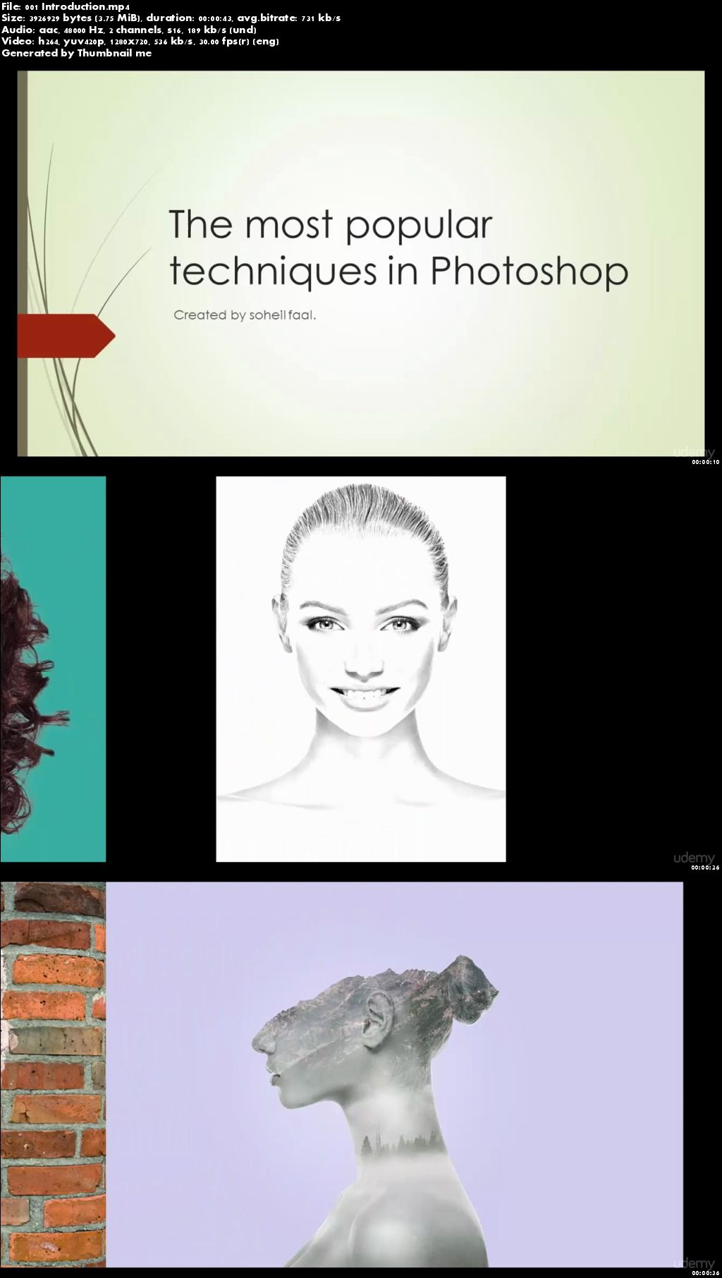 The most popular techniques in Photoshop