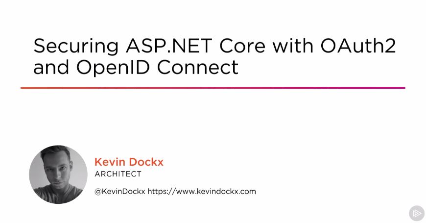 Securing ASP.NET Core with OAuth2 and OpenID Connect