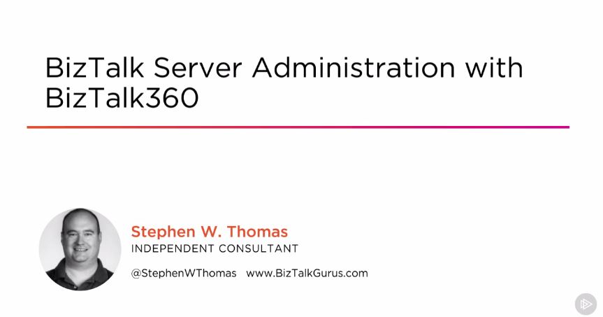 BizTalk Server Administration with BizTalk360