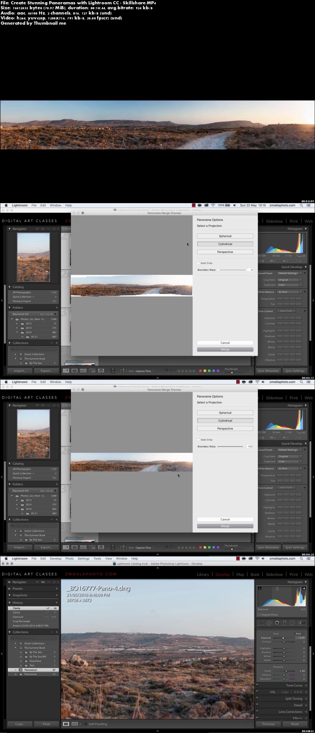 Create Stunning Panoramas with Lightroom CC