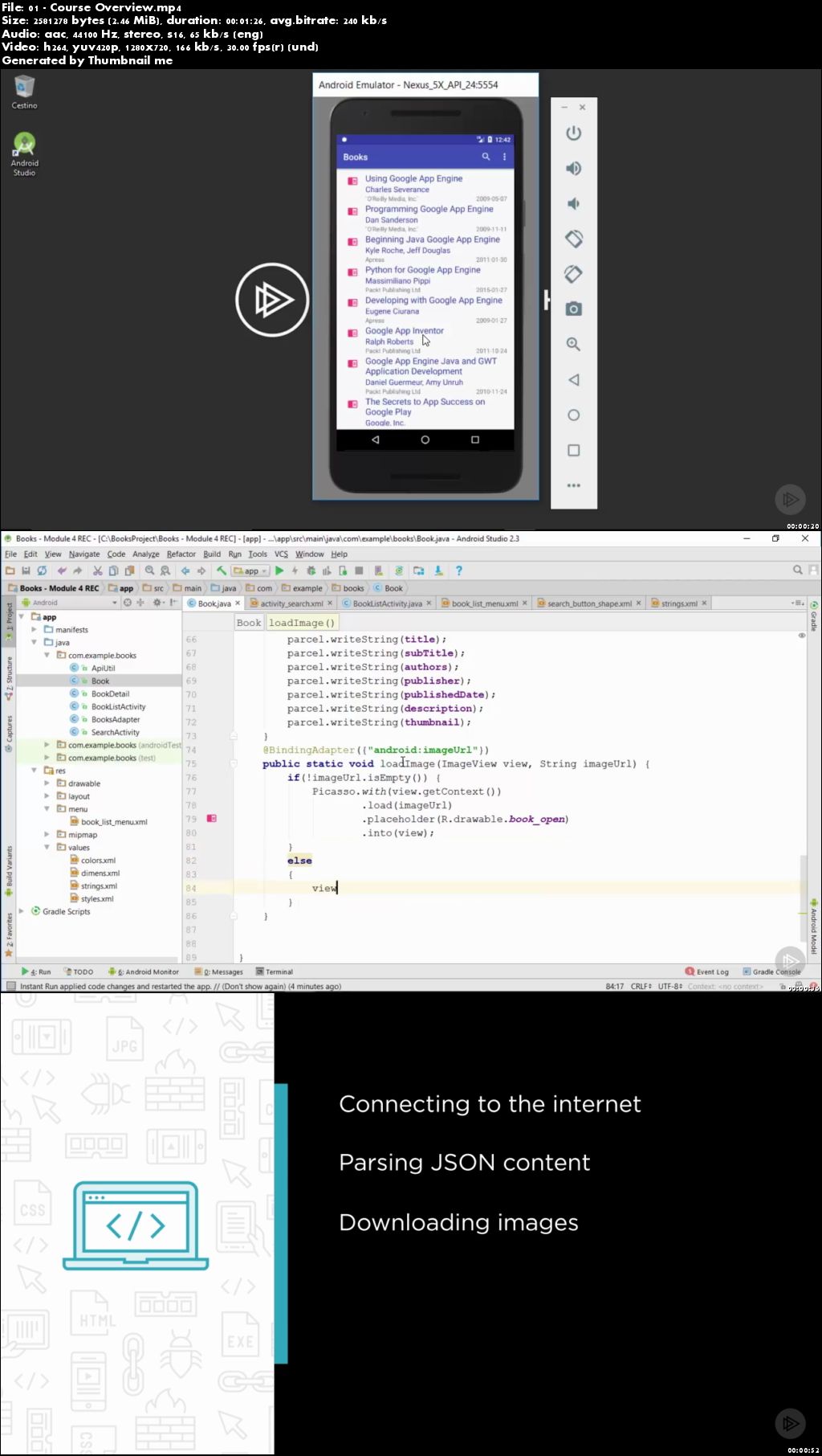 Building Your First Connected App with Android Studio