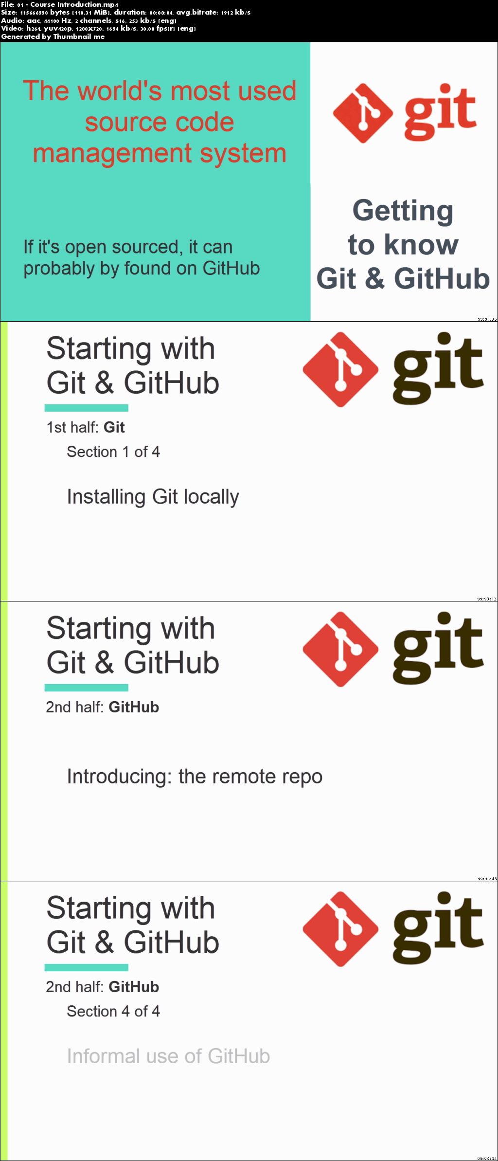 Starting with Git & GitHub