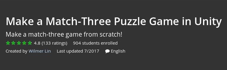 Make a Match-Three Puzzle Game in Unity