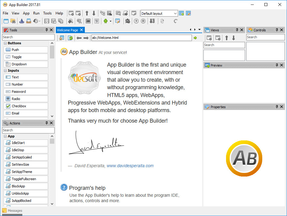 App Builder 2017.81