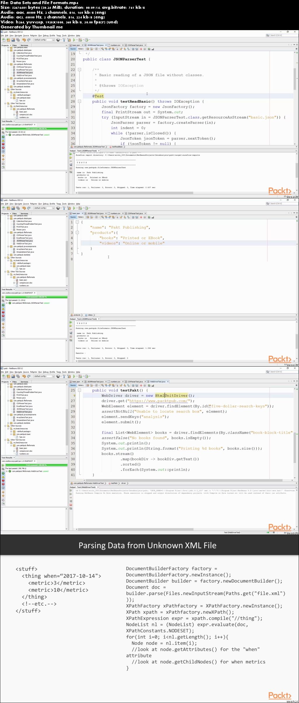 Basic Data Analysis with Java