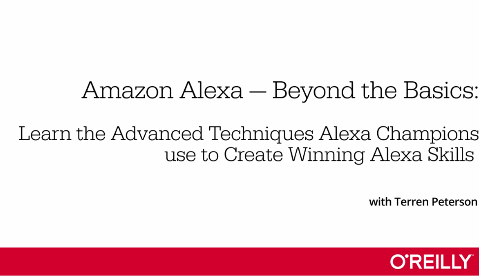 Amazon Alexa - Beyond the Basics