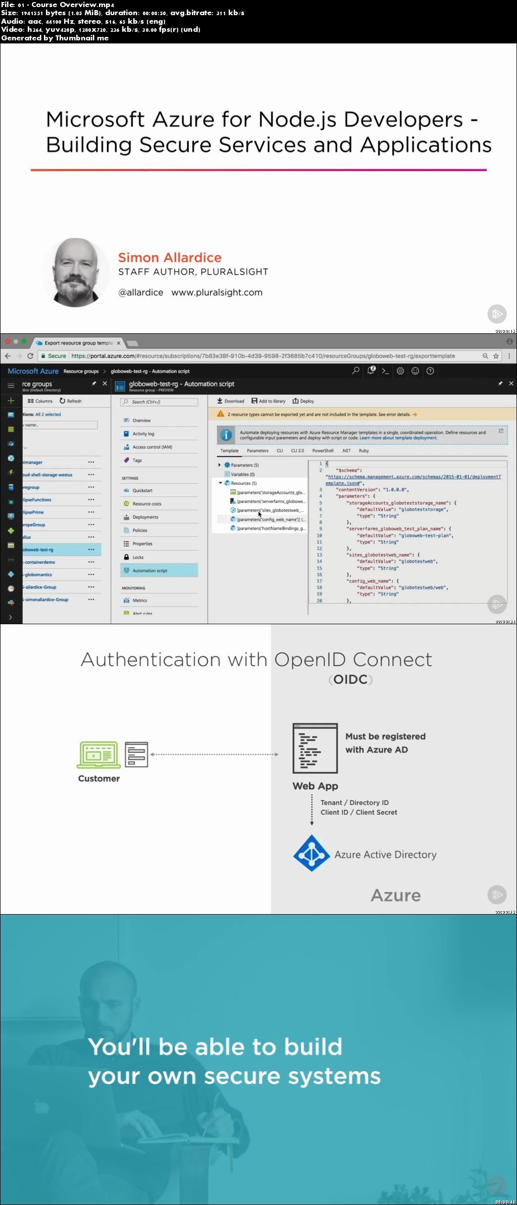 Microsoft Azure for Node.js Developers - Building Secure Services and Applications