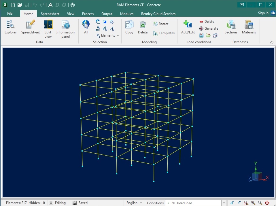 RAM Elements CONNECT Edition V14