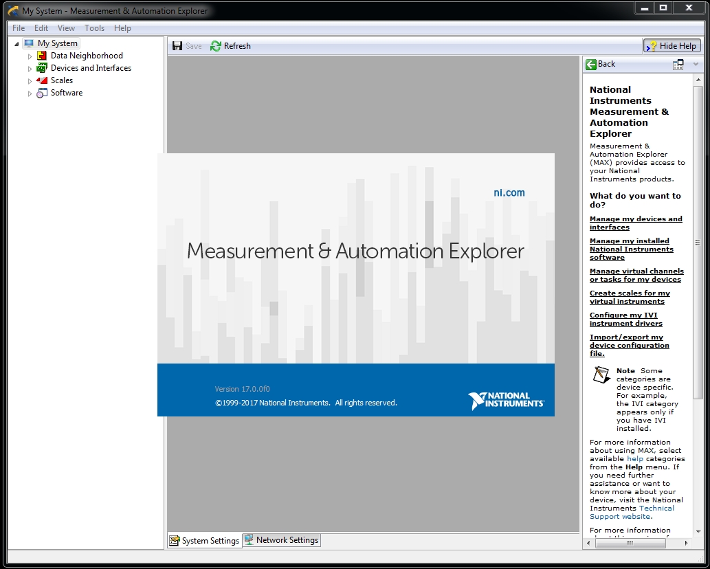 FlexLogger Early Access Release 2017