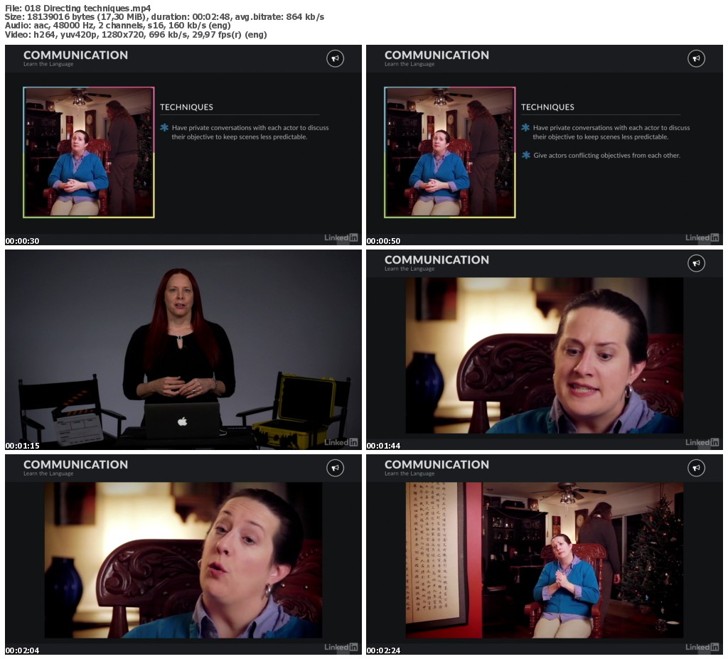 Lynda - Working with Actors & Non-Actors in Video Production