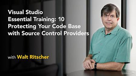 Lynda - Visual Studio Essential Training: 10 Protecting Your Code Base with Source Control Providers (updated Aug 30, 2017)