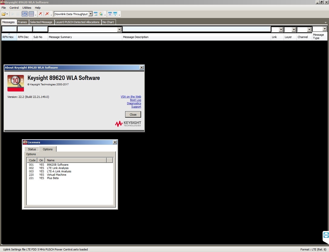 Keysight 89600 VSA-WLA 22.21 Software