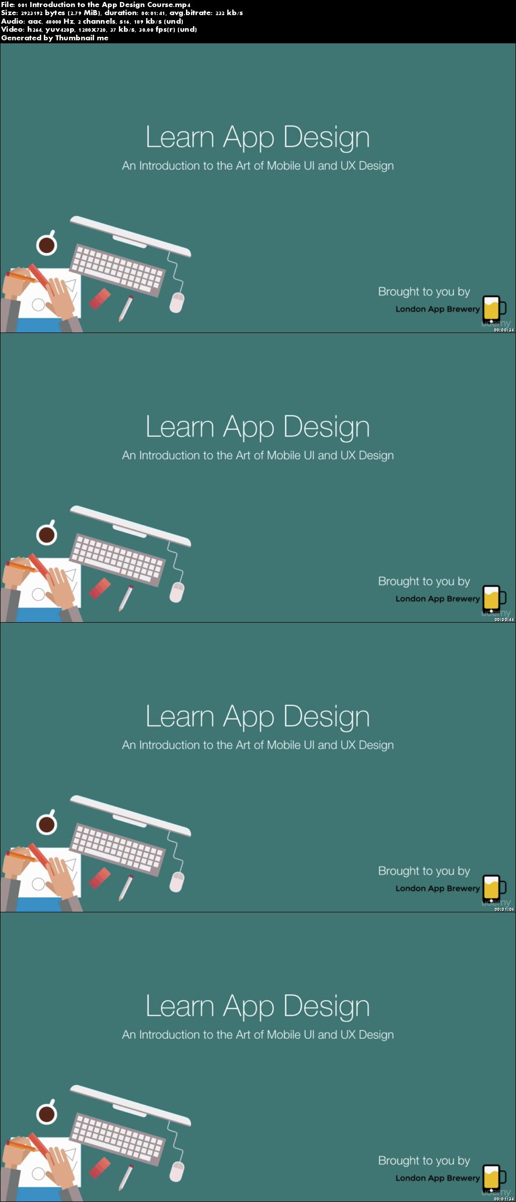 The Complete App Design Course - UX, UI and Design Thinking