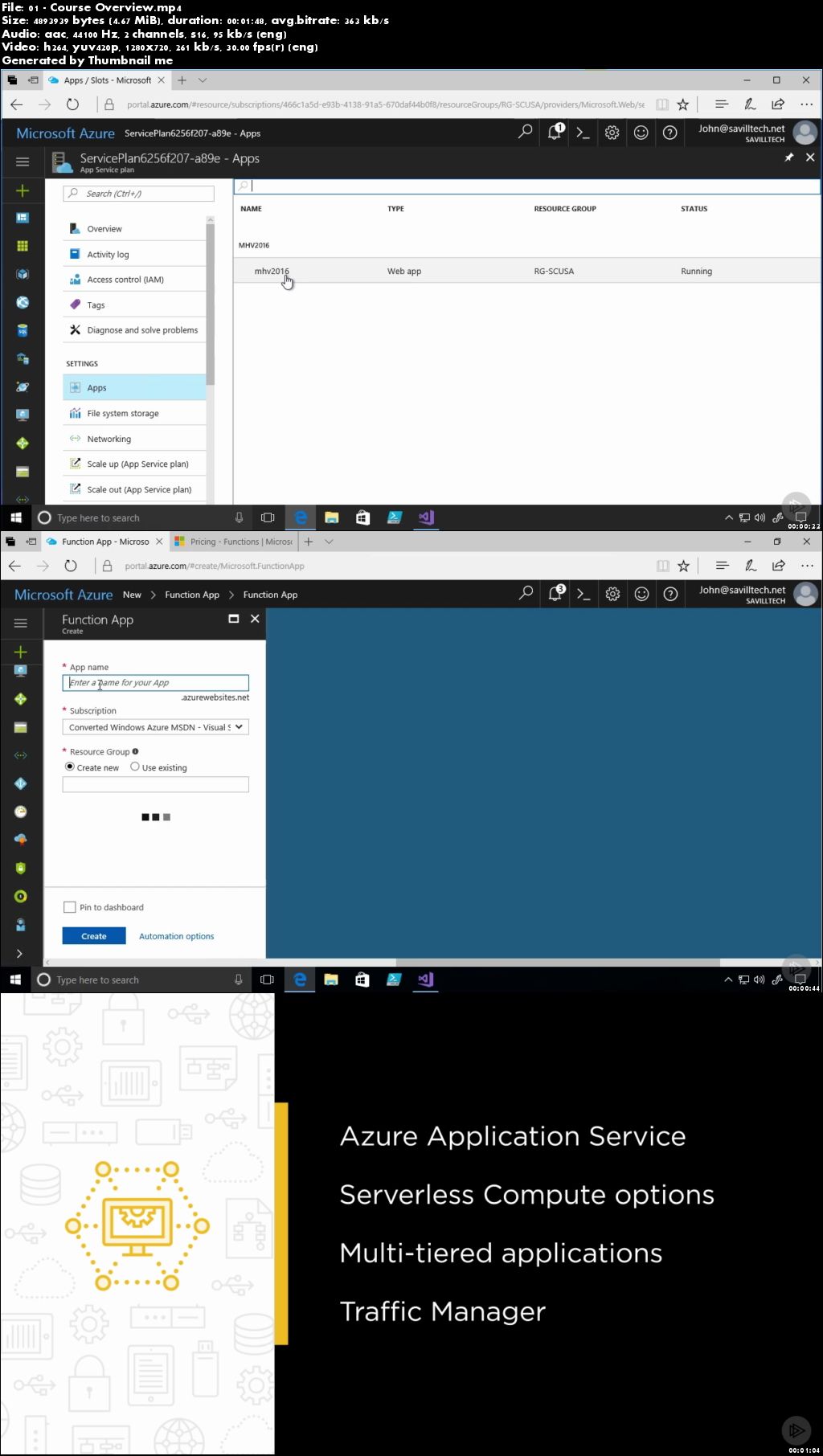 Implementing Azure Application Services